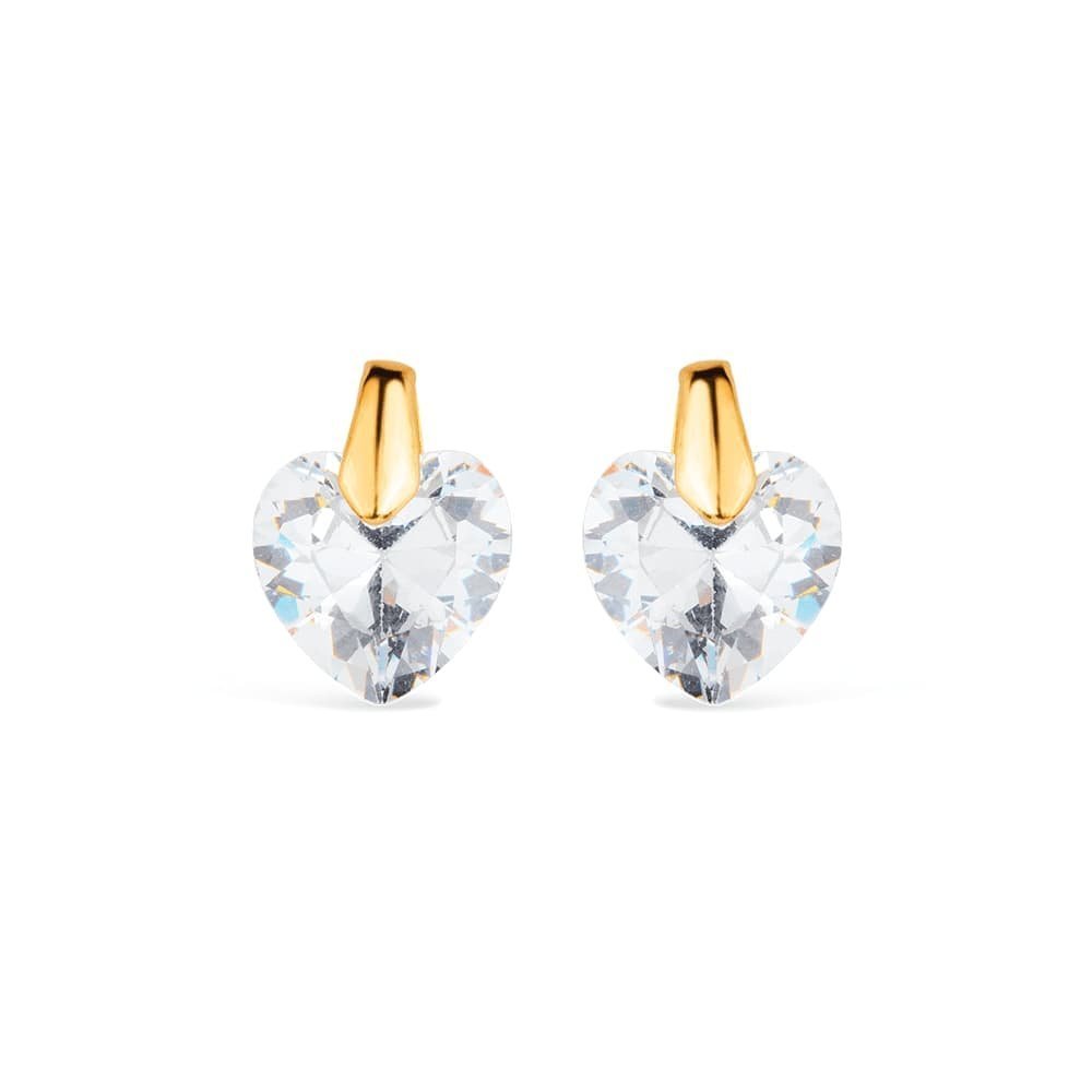 Brinco Passion Dourado  Pedra em Zircônia