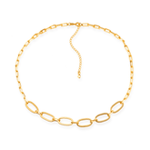 Chocker Aurum Dourada Corrente com Extensor